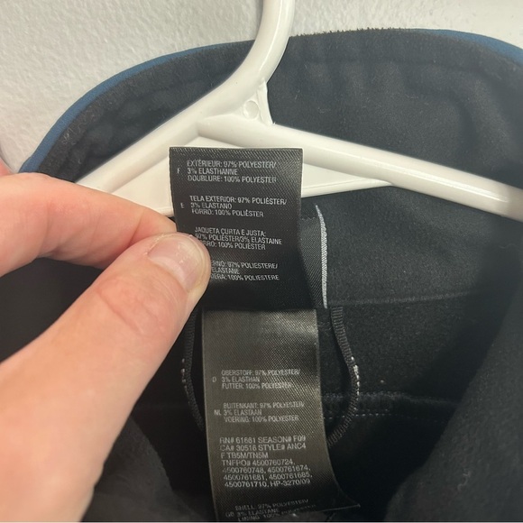 The North Face Teal Blue Outerwear Soft Shell Apex Jacket Women’s Size XS - Picture 4 of 7